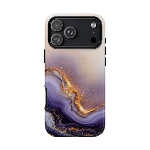 Lavender gold marble - gold,
